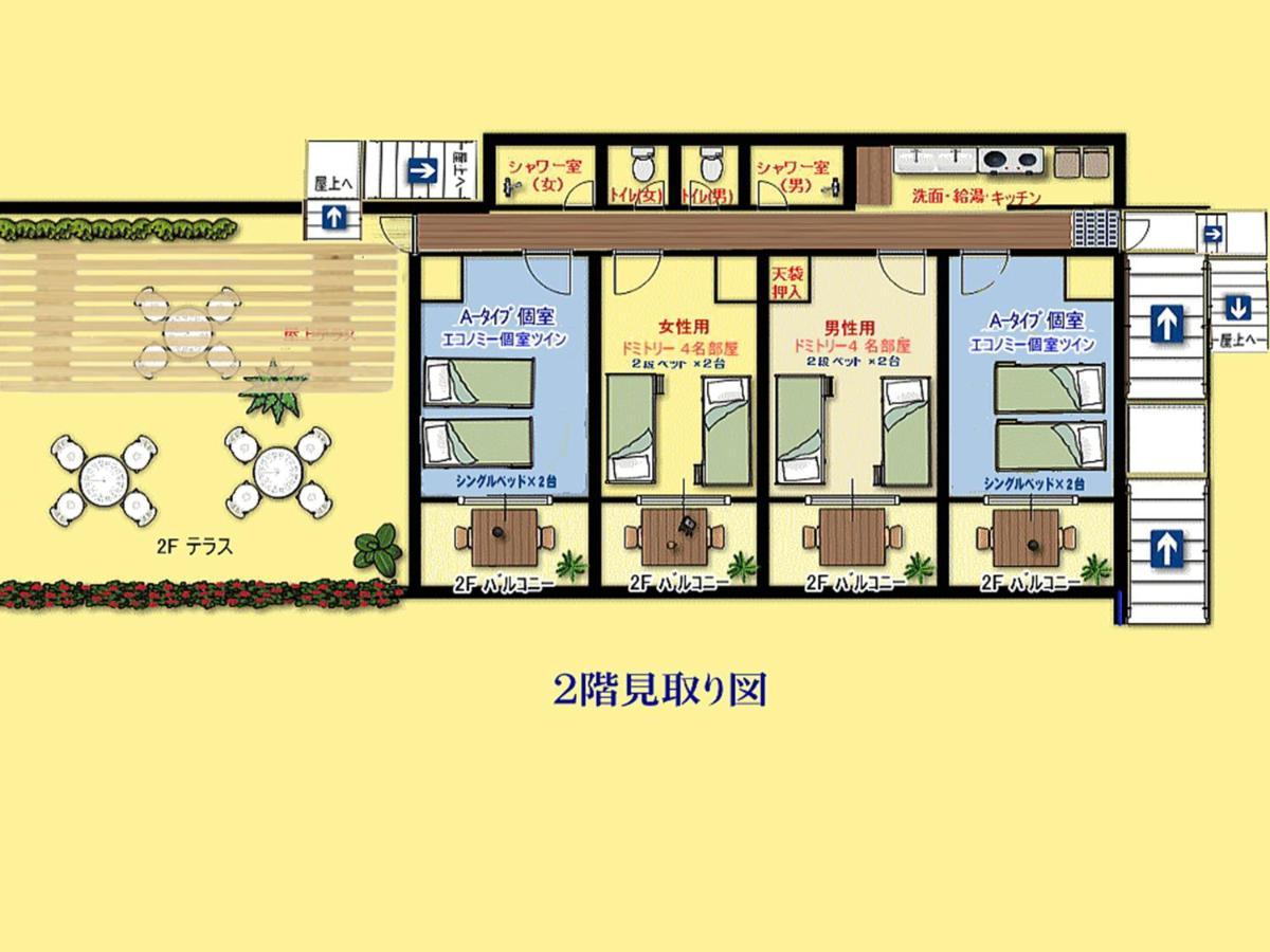 pensión Shiraho Friends House Ishigaki  Exterior foto